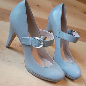 Franco Sarto Nuvo Gray Mary Jane Heels